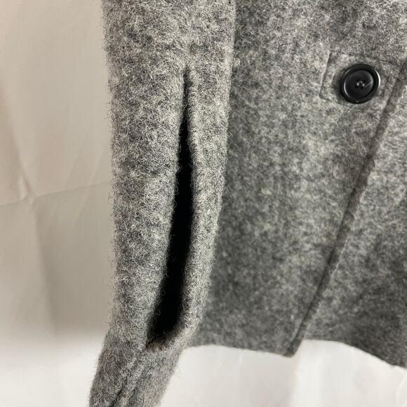 Cut Loose Lapel Collar Wool Vest Made in USA Lava Gray 3985315 Women's Size L - Picture 5 of 10